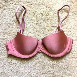 Aerie lightly-lined balconette bra 32A MeadowBound